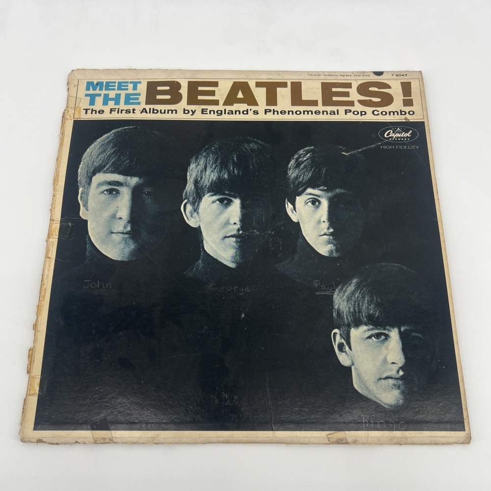 LP The Beatles – Meet The Beatles! Capitol Records – T-2047 US 1964